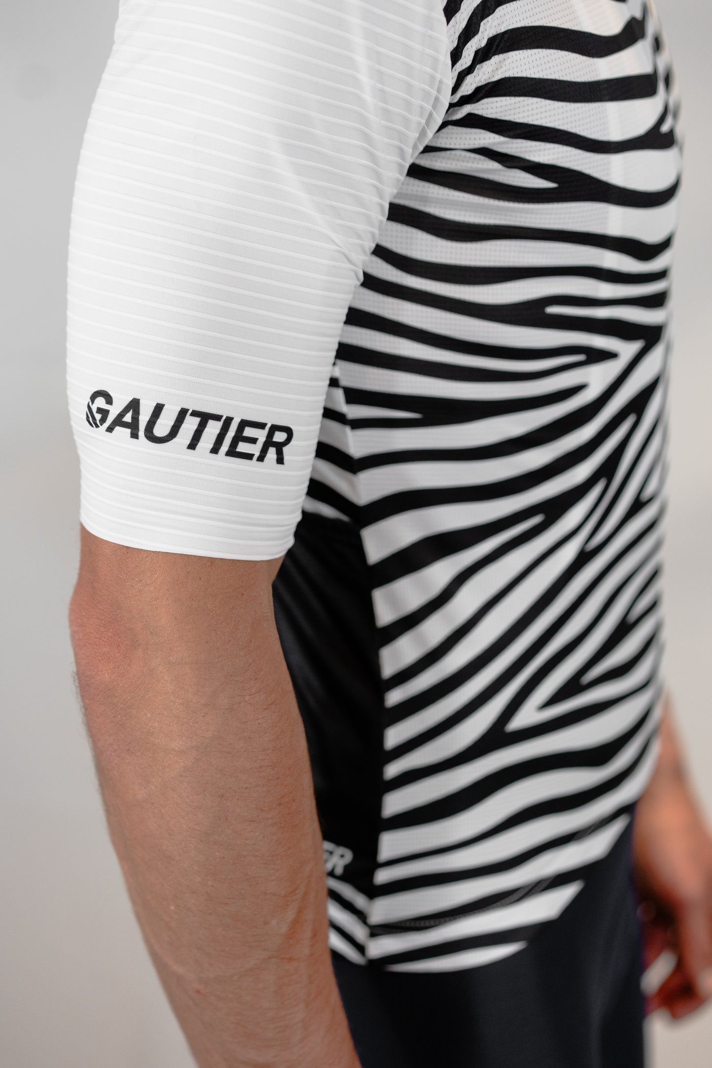 Maillot vélo COURSE Zèbre